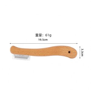 Baking <b>Tools</b> Dough Scoring Knife with 5 Blades and PVC <b>BOX</b> <b>Wood</b> Handle Bread Lame - Product Image 5