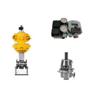 Válvula de Control de Acero Inoxidable (China) con Posicionador de Válvula Masoneilan SVI2-21123121 y Regulador Sanitario Fisher SR5 - Product Image 2