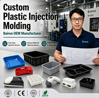 Pièces en plastique moulées par injection ISO9001 pour boîtiers électroniques en plastique, en UHMWPE, POM, PTFE, Nylon