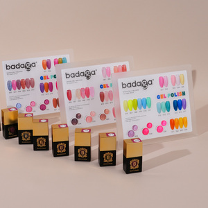 ชุดทดลองฟรี บาดาการ์ 24 สี เจลยูวีแบบลอกออกได้ สำหรับมืออาชีพ ชุดเบสและท็อปโค้ท สำหรับร้านทำเล็บ - Product Image 5