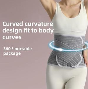 Faja de Soporte Abdominal Postparto Transpirable de Carbón de Bambú, Faja de Soporte Lumbar <span class=keywords><strong>para</strong></span> Recuperación Postparto, Cinturón de Soporte de Verano - Product Image 1