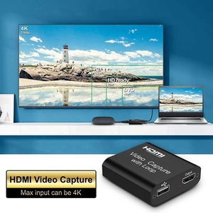 Tarjeta de Captura de Video de Aleación de Aluminio para HDTV, Salida en Bucle, Nintendo Switch, 1080p, 60fps, Salida de Audio, Streaming, Xbox, PS4, PS5, PC, <span class=keywords><strong>VLC</strong></span>, OBS - Product Image 4