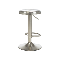 Nouveau design de chaise de bar haute qualité réglable en hauteur chaise de tabouret de bar en acier inoxydable