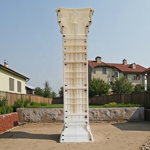 Khuôn cột nhà chất lượng cao bằng nhựa ABS hình vuông, khuôn cột La Mã bằng bê tông cho trang trí khuôn mẫu nhà, thiết kế cột xi măng trang trí - Product Image 6