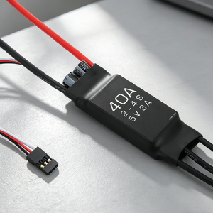 ESC Brushless FlyDragon 20A 30A 40A 50A 2-6S Lipo avec BEC 5.5V3A intégré programmable pour avion RC, buggy, embarcation - Product Image 6