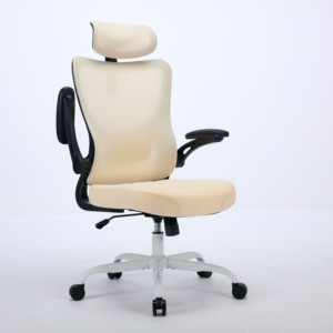 Eco Beauty moderna Executive sedia da ufficio girevole con altezza regolabile in tessuto resistente confortevole <span class=keywords><strong>per</strong></span> alleviare il dolore lombare - Product Image 3