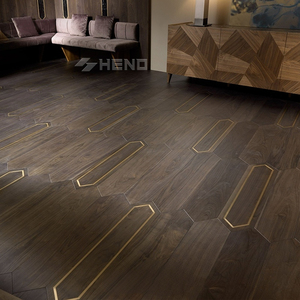 Suelo de Madera de Roble Europeo Moderno, Base de Contrachapado Grado AB, para Dormitorio, Sala de Estar, Cocina, Villa, Decoración de Interiores - Product Image 1