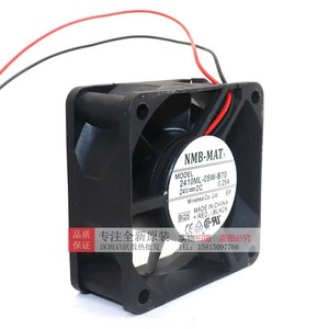 NMB Cooling Fan 2410ML-05W-B70 6CM 24V 0.25A Dual Ball Bearing High Airflow <b>Computer</b> <b>Case</b> - Product Image 2