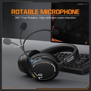 Auriculares para juegos <span class=keywords><strong>ONIKUMA</strong></span> GT886 de buena <span class=keywords><strong>calidad</strong></span>, con triple modo de conexión (Bluetooth, 2.4G y cableado) para deportes electrónicos. - Product Image 5