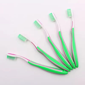 Cepillo de Dientes de Alta Calidad con Bloques de Color y Limpiador de Lengua de Goma para Hotel, Hogar, Adultos y Niños - Product Image 4