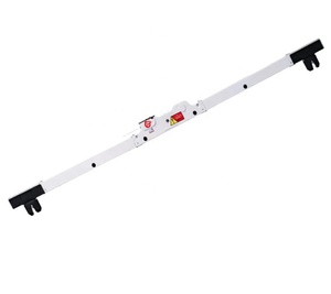 Di alta qualità Design moderno in alluminio avvolgibile porta accessorio serratura di sicurezza per alberghi appartamenti facile installazione a vite - Product Image 1