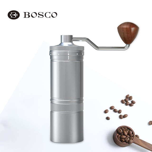 Manual Aluminum Blade Coffee Grinder 20-25g Capacity for Household & Outdoor Use