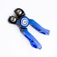 Pemotong senar pancing MINI, peralatan memancing senar Tungsten dengan retractor, potong kepang, senar Mono dan Fluoro (B07)