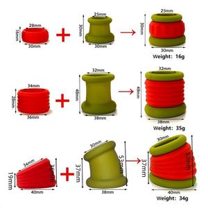 Siliconen Mannelijke Penis <span class=keywords><strong>Cock</strong></span> Ring Speelgoed Herbruikbaar En Vergroting Vertraging Sex Ball Brancard Erectie Vergroting Ring - Product Image 6