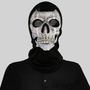 Costume de fantôme <span class=keywords><strong>Call</strong></span> <span class=keywords><strong>of</strong></span> <span class=keywords><strong>Duty</strong></span> d'Halloween Masque en latex double ligne imprimé <span class=keywords><strong>Call</strong></span> <span class=keywords><strong>of</strong></span> <span class=keywords><strong>Duty</strong></span> personnalisé Masque de fantôme hurlant effrayant - Product Image 1