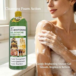 Gel Doccia Sbiancante Beauty Cosmetic <span class=keywords><strong>ZE</strong></span> 1000ml, Corregge la Pelle Opaca, Anti-Vergeture, Idratante con Bolle - Product Image 1