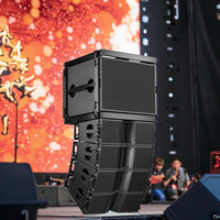 K208 Line Array Haut-parleurs Cabinet Double 8 pouces Passive Line Array Haut-parleur de scène professionnel Audio Dj Haut-parleur passif