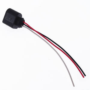 Prise de câble prise lumière lampe prise Pigtail câble prise pour VW <span class=keywords><strong>Golf</strong></span> Passat Polo CC Audi TT Q7 A3 A6 R8 Seat Leon Skoda Octavia - Product Image 1