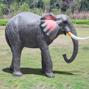 Statua di Elefante Gigante Colorata in Resina di Fibra di Vetro per Decorazione Giardino, Fornitura Diretta dalla Fabbrica Cinese - Product Image 6