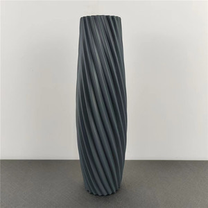 Nordic Simple Round Tall Plastic <strong>Flower</strong> <strong>Vase</strong> White Artificial <strong>Flower</strong> Arrangement Table <strong>Vase</strong> Plastic Decorative - Product Image 3