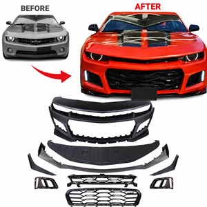 Kit de carrosserie ABS pour <span class=keywords><strong>Chevrolet</strong></span> Camaro 5ème génération 2010-2015, conversion en 6ème génération 2016-2018 ZL1 1LE - Product Image 1