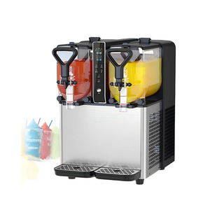 Automatic Commercial Grade Ice Blender and Frozen Beverage Dispenser Multi-Tank Smart <b>Machine</b> for Cold Granitas Smoothies AS-Ice - Product Image 1