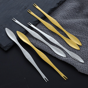 304 Stainless Steel Crab <b>Clips</b> Silver Gold Heavy Duty Seafood <b>Tools</b> - Product Image 3