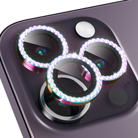 Nouvelle conception de film protecteur d'objectif pour les lunettes Apple iPhone 11/12/13/14/15/16/17/pro/promax, protection de l'appareil photo