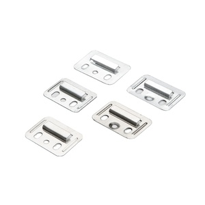 Clips de Fijación para Paneles de Pared de PVC y Acero Inoxidable, Estilo Europeo Geométrico Moderno, para Sistemas Integrados de Fibra de Bambú y Madera - Product Image 3