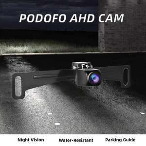 Đối với podofo AHD không thấm nước xem phía sau xe máy ảnh giấy phép tấm khung bãi đậu xe Ngược Sao lưu đêm Vision-US/<span class=keywords><strong>AU</strong></span> kho - Product Image 2
