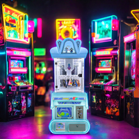Игровой автомат-кран Funpark с монетоприемником для детей, с мини-приемником для долларовых купюр, пластик и металл, в продаже