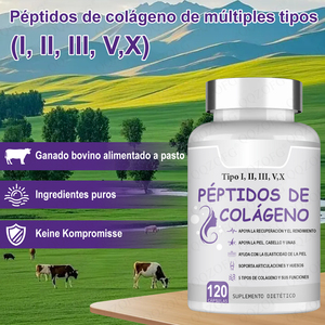 Cápsulas de Colágeno Complejo Multicolágeno de Alta Calidad de Marca Privada OEM, Producto de Belleza Antienvejecimiento Natural, 120 Piezas - Product Image 3