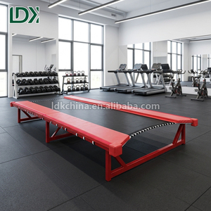 <span class=keywords><strong>Cama</strong></span> elástica pesada, larga y fija, tipo pista de gimnasia, para centro de entrenamiento de gimnasia en interiores - Product Image 2