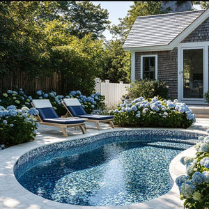 Azulejos para Piscinas, Azulejos de Mosaico de Vidrio para Piscinas Exteriores y de Resort, Tamaños Personalizados Disponibles para sus Necesidades de Diseño - Product Image 2