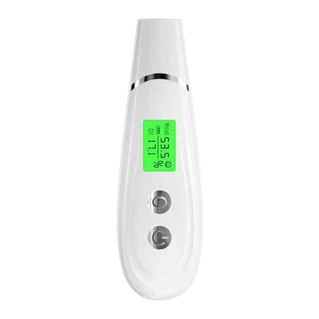 Portable Digital Skin Moisture Tester Pen LC Display Rechargeable Water Oil Tester Home Use Skin Analyzer Meter