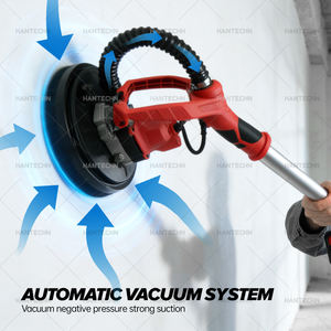 Hantechn 20v Ponceuse à enduit électrique <span class=keywords><strong>sans</strong></span> fil <span class=keywords><strong>sans</strong></span> poussière avec système d'aspiration et collecte <span class=keywords><strong>de</strong></span> poussière - Product Image 4