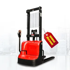 Thickened Portal Frame Mini Transpallet Electric Pallet Stacker