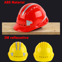 Haute qualité Type 2 classe G protection Construction travailleur casque Logo personnalisé ABS casque ingénierie équipement de sécurité