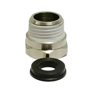 Hot Sale 22Mm Copper Electroplating White Reducing Coupling 1/2 Inch Couplings With Thread