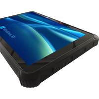 Tablet PC Industrial de 10.1 Pulgadas, Windows 10, Intel N100, Refrigeración por Ventilador, RJ45, RS232, CAN BUS, IP67, 8/16 GB + 2 TB, Batería Intercambiable en Caliente, Sin Tiempo de Inactividad