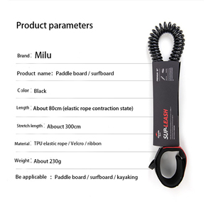 Venta al por mayor de alta calidad OEM <span class=keywords><strong>Sup</strong></span> Paddle Surf pierna cuerdas para sufing - Product Image 5