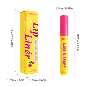 MLSMILE ลิปไลเนอร์แบบลอกออกได้ 6 สีใหม่ กันน้ำ ติดทนนาน ลิปทินท์แบบลอกออกได้ ลิปสติกแบบลอกออกได้ ลิปกลอส - Product Image 1