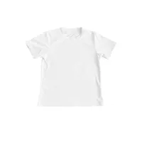 Camisa de poliéster 100% cores algodão, camiseta sensação infantil