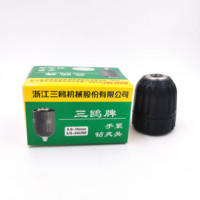 SANOU — perceuse à main sans clé 0.8-10mm 3/8-24 UNF, adaptateur de mandrin de perceuse à main, accessoires d'outils électriques