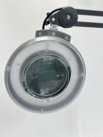 Lampe de table LED avec loupe, outil d'extension de cils, en métal et plastique, lampe grossissante professionnelle