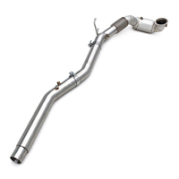 Collecteur d'échappement d'usine pour VW Golf 8/MK8/8R R 2.0T 2020-2024 Boska Race High Flow Catted Downpipe