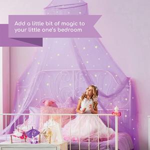 Stretchy Breathable Net Shade Luminous Mini Folded Portable Travel <strong>Crib</strong> Canopy Cover Adult <strong>Crib</strong> Blackout <strong>Tent</strong> Indoor Outdoor - Product Image 4