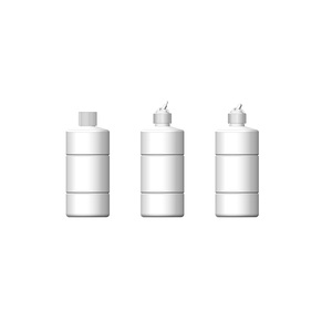 Wholesale Packaging Custom Empty Round LDPE Lotion <b>Plastic</b> Dispenser <b>Bottle</b> 500ml <b>Squeeze</b> <b>Bottle</b> with Short Turnable Nozzle - Product Image 2