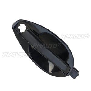 Autoleader 1 paire de garnitures de poignées de porte extérieures avant et arrière gauche et droite noires pour Hyundai Tiburon 2003-2008 82650-2C000 82660-2C000 - Product Image 3