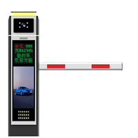 Sistema de seguridad de reconocimiento de matrícula LCD Tengda, puerta de estacionamiento automática con cámara, barrera de puerta Anpr Lpr con Software
